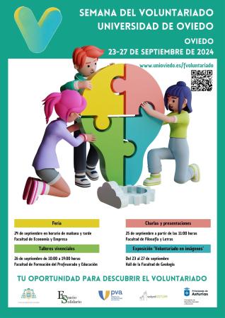 Imagen La Semana del Voluntariado de la Universidad de Oviedo reúne a una...